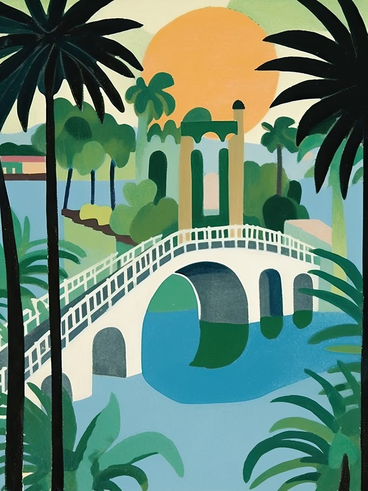 Vizcaya Bridge, Getxo, Spain, Colourful 4