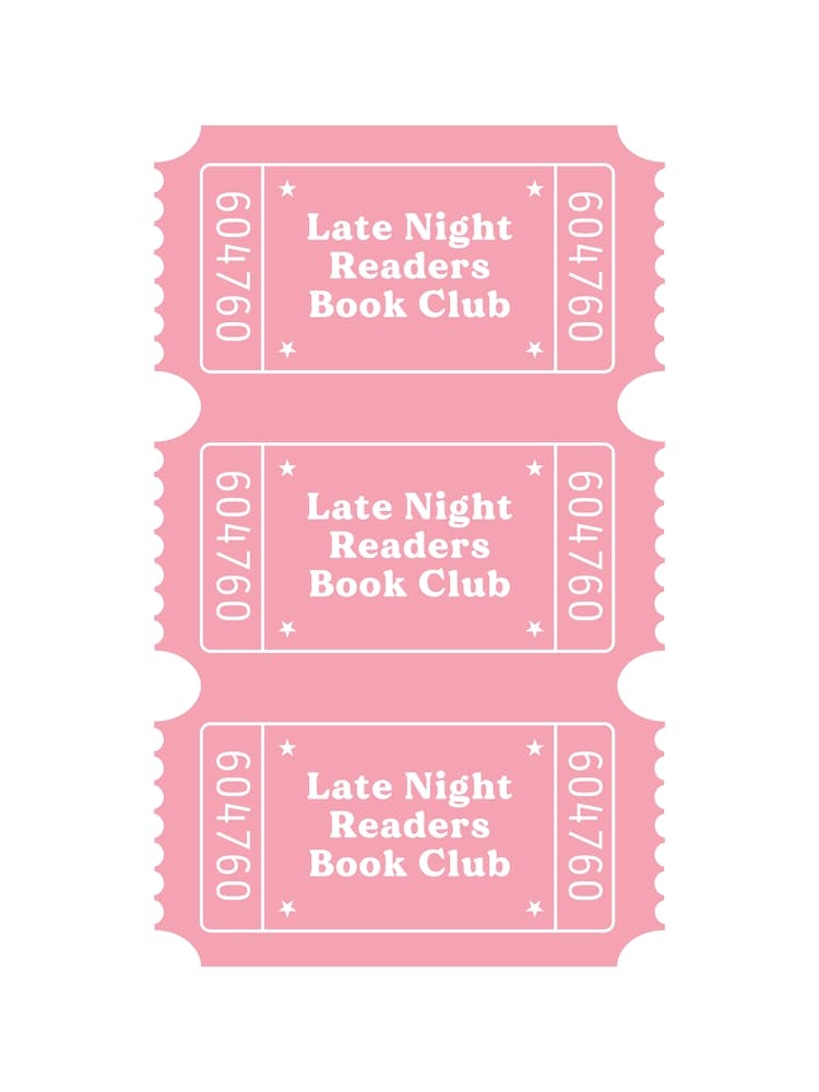 Late Night Readers Club Poster
