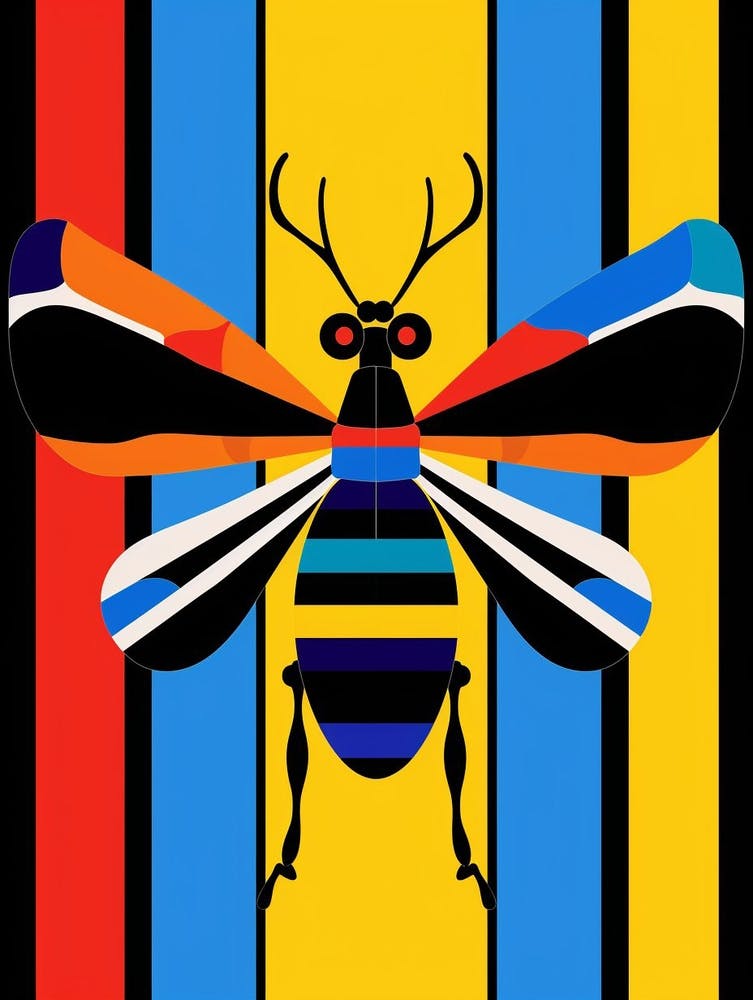 Beetle Abstract Geometric Abstract 8