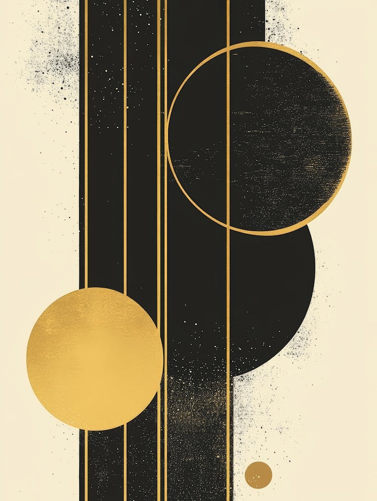 Abstract Circles Canvas Print 31