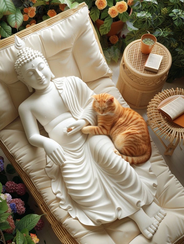 Buddha Cat
