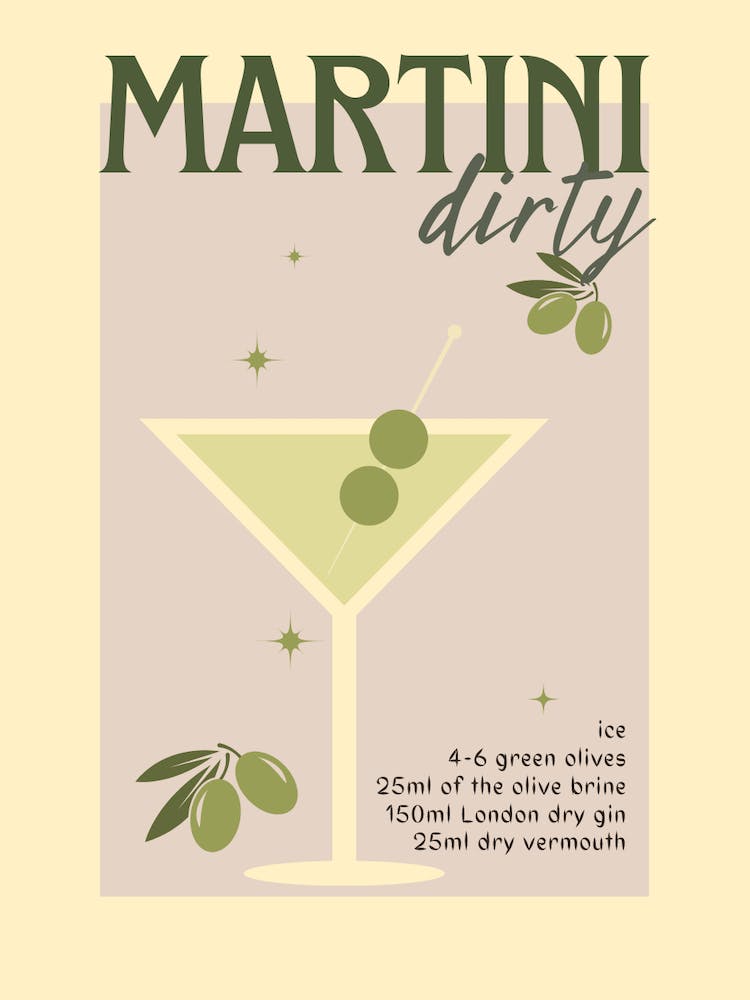 Martini Dirty 1