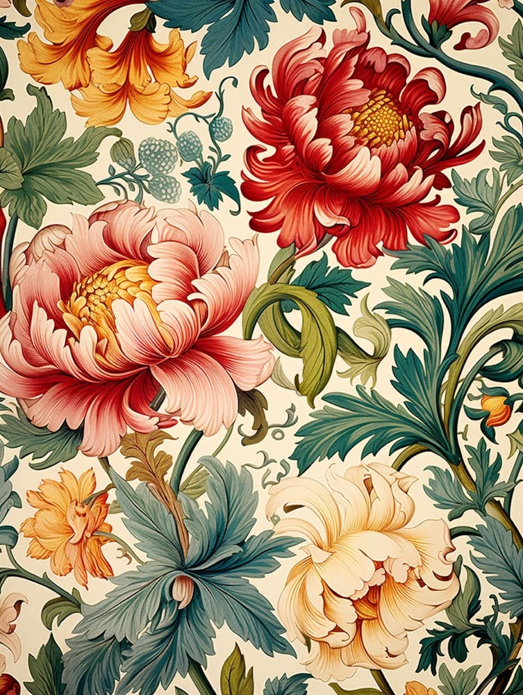 Floral Wallpaper Pattern 3