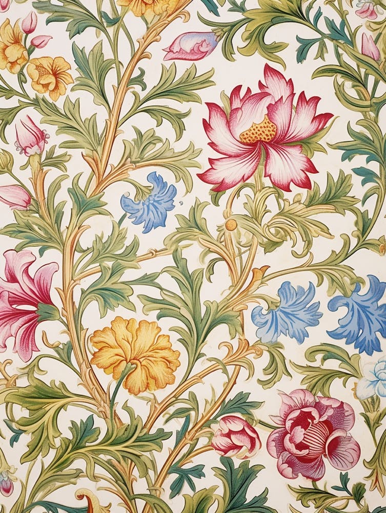 William Morris Tapete 87