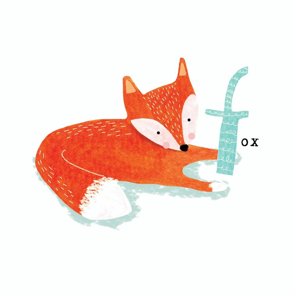 F is for Fox