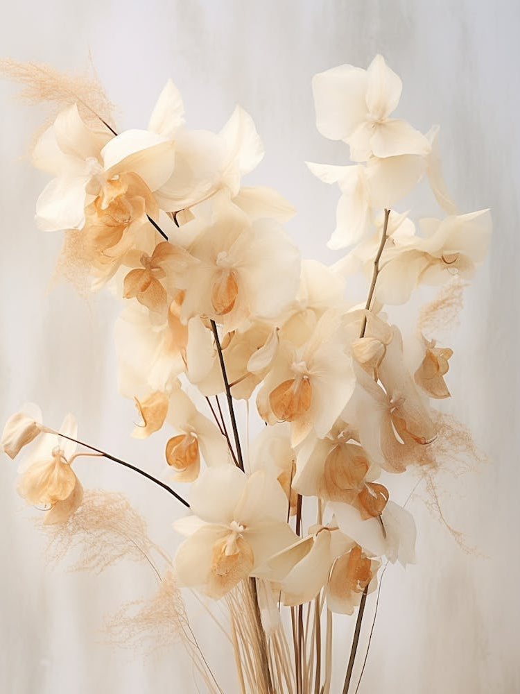 Boho Dried Flowers Orchid 6