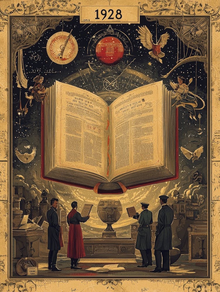 Aihrgdesign A Vintage Academic Poster Celebrating The Complet E88e23d2 Da3a 46db A097 F55fd5ae36b8 0