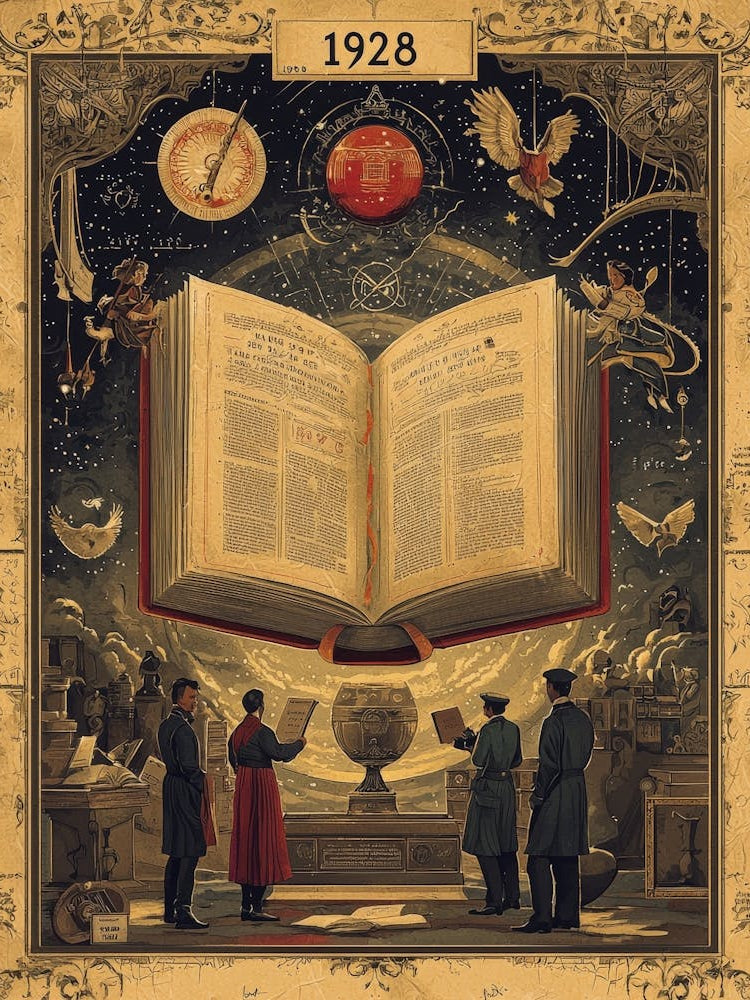 Aihrgdesign A Vintage Academic Poster Celebrating The Complet E88e23d2 Da3a 46db A097 F55fd5ae36b8 0