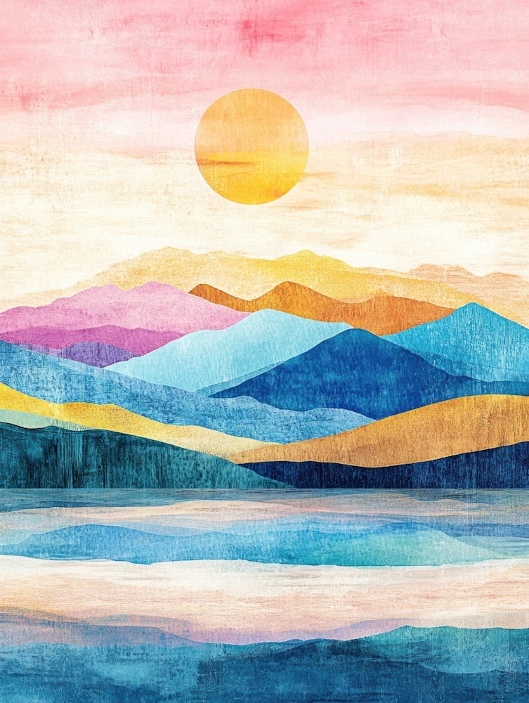 Sunset Canvas Print