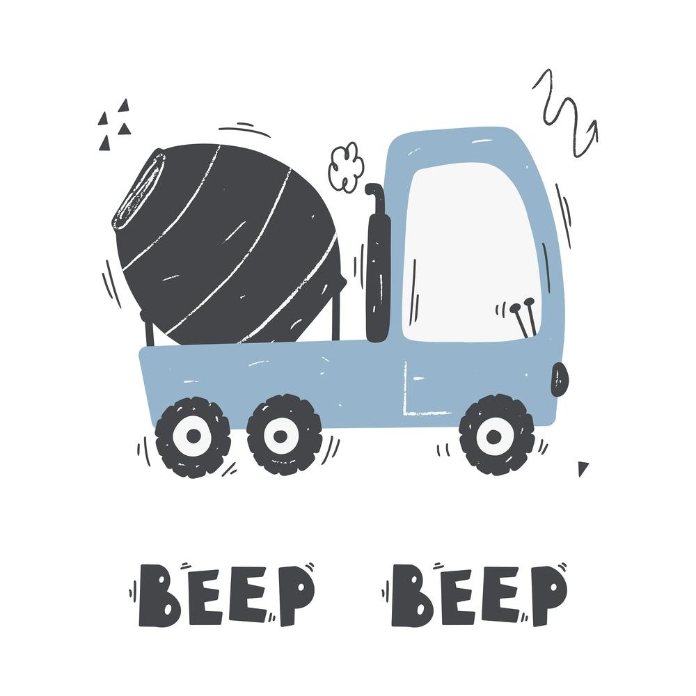 Cute Funny Truck 1