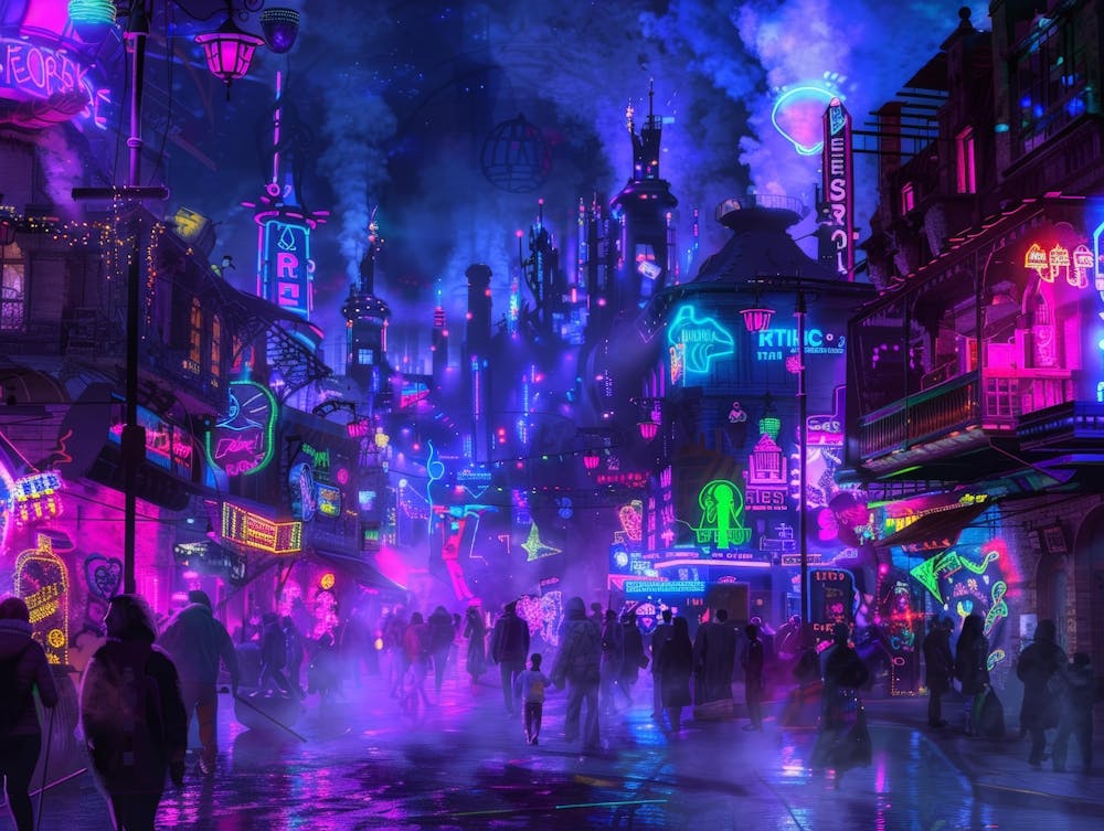 Cityscape At Night