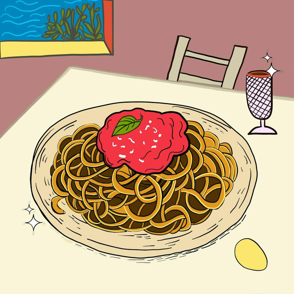Delicious Spaghetti On The Table 1
