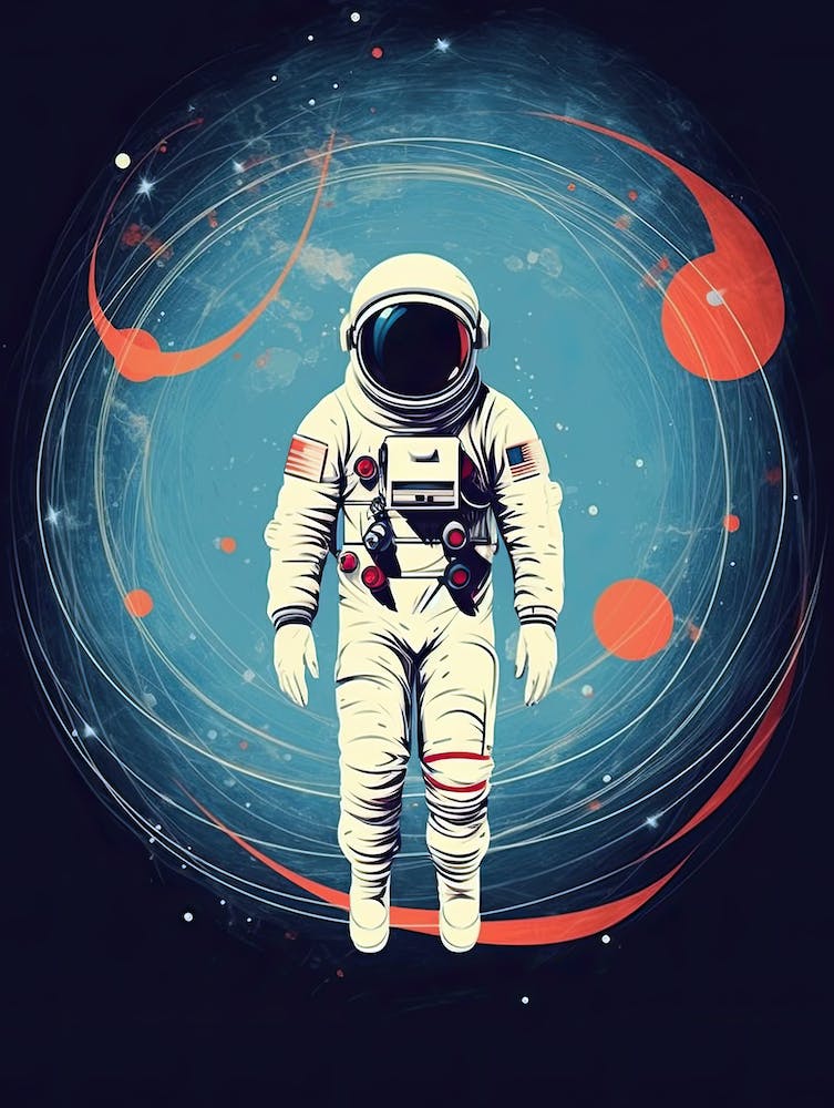 Infinity Bound: Astronaut's Sojourn