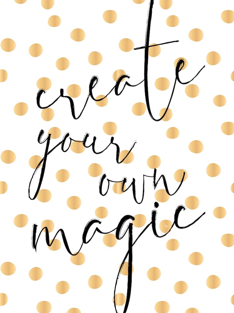 Create Magic Modern Quote