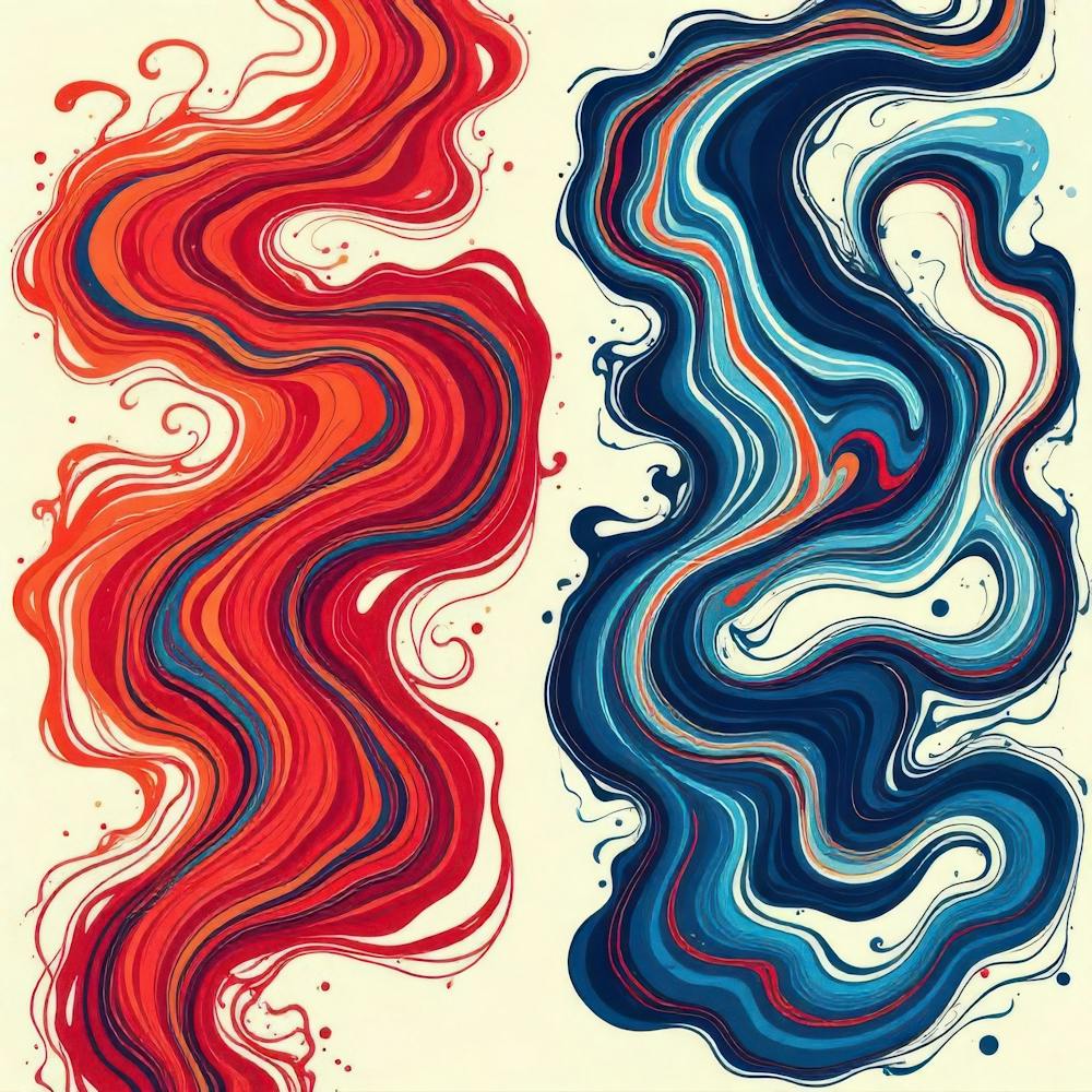 Abstract Watercolor Painting 5