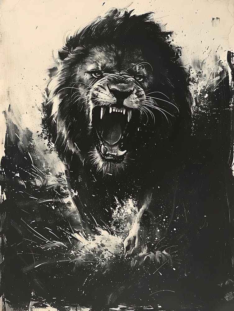 Lion Roaring 7