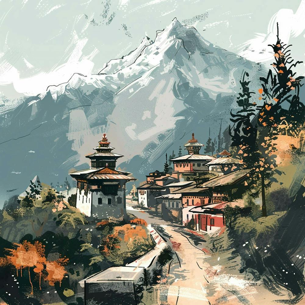 Bhutan Village