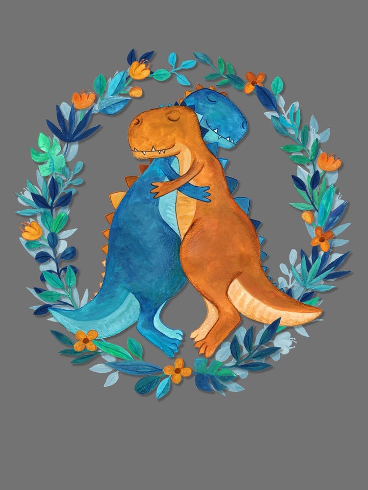 Dino-Umarmungen