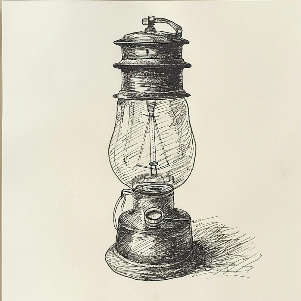 Old Fashioned Lamp 1