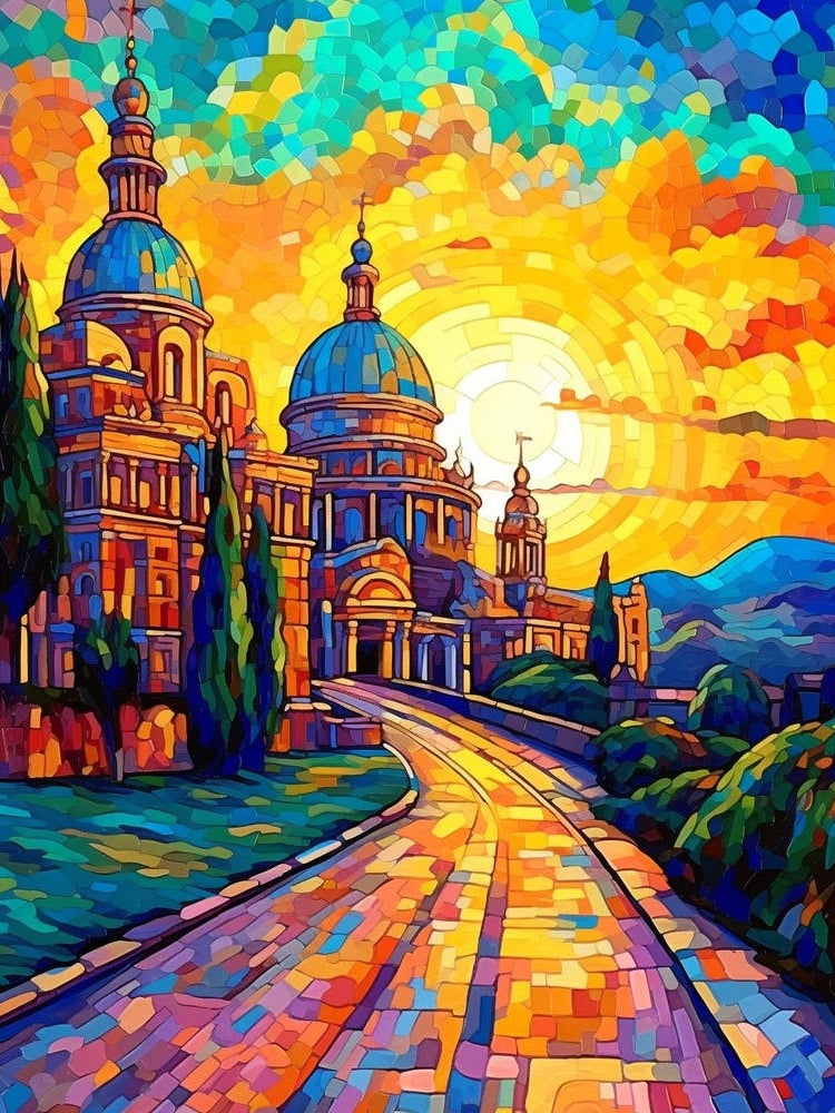 Dolmabahe Palace Pixel Art 1