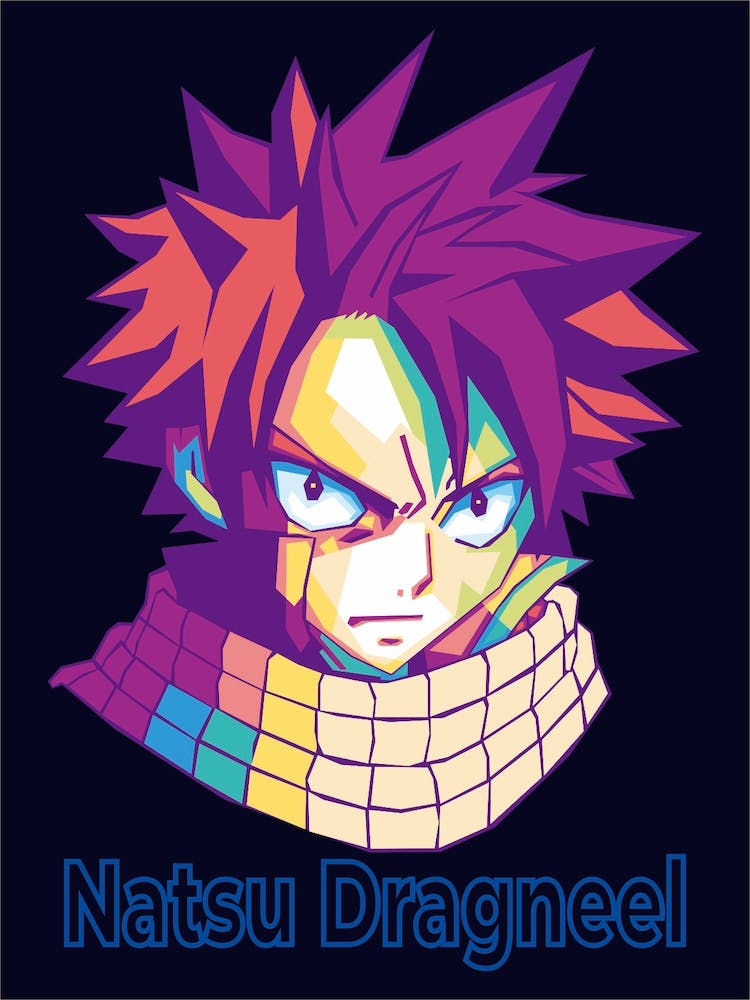 Popart Natsu Dragneel Wpap
