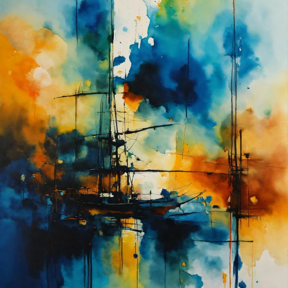 Sailboat In The Harbor