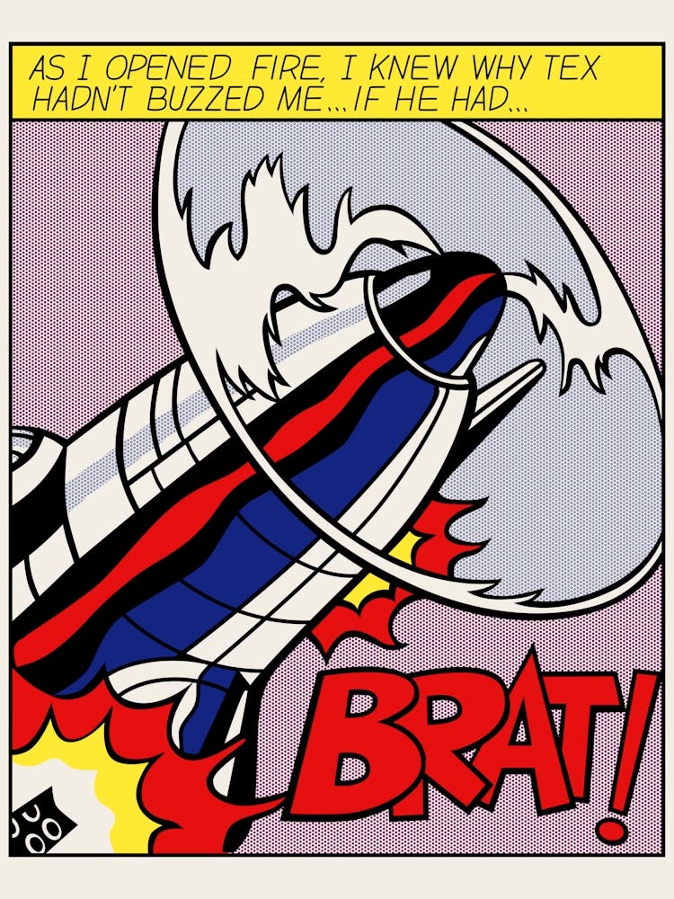 BRATATA 1/3 | LICHTENSTEIN REPLICA