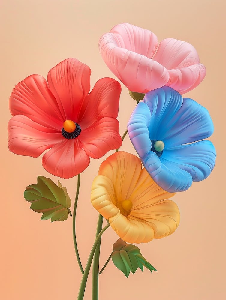 Dreamy Inflatable Flowers Cosmos 3