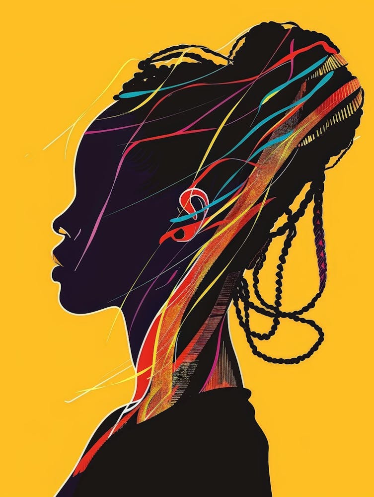 Silhouette Of A Woman 45