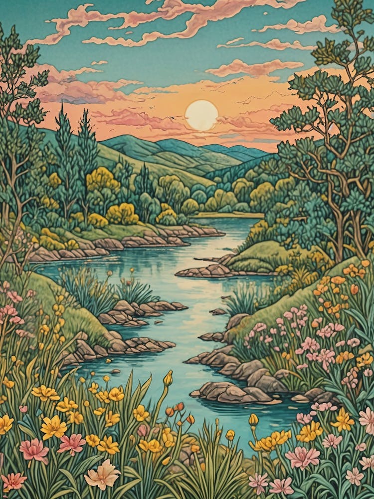 Sunset By The River no2