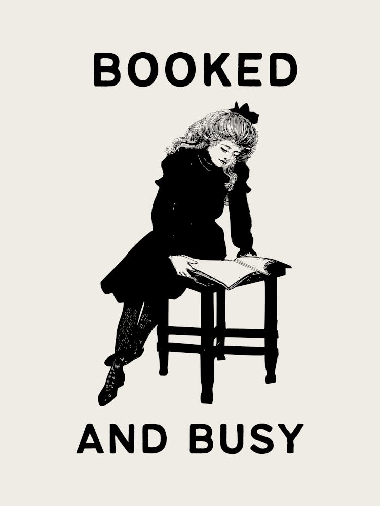 Booked and Busy | Vintage Retro Reading Bookish