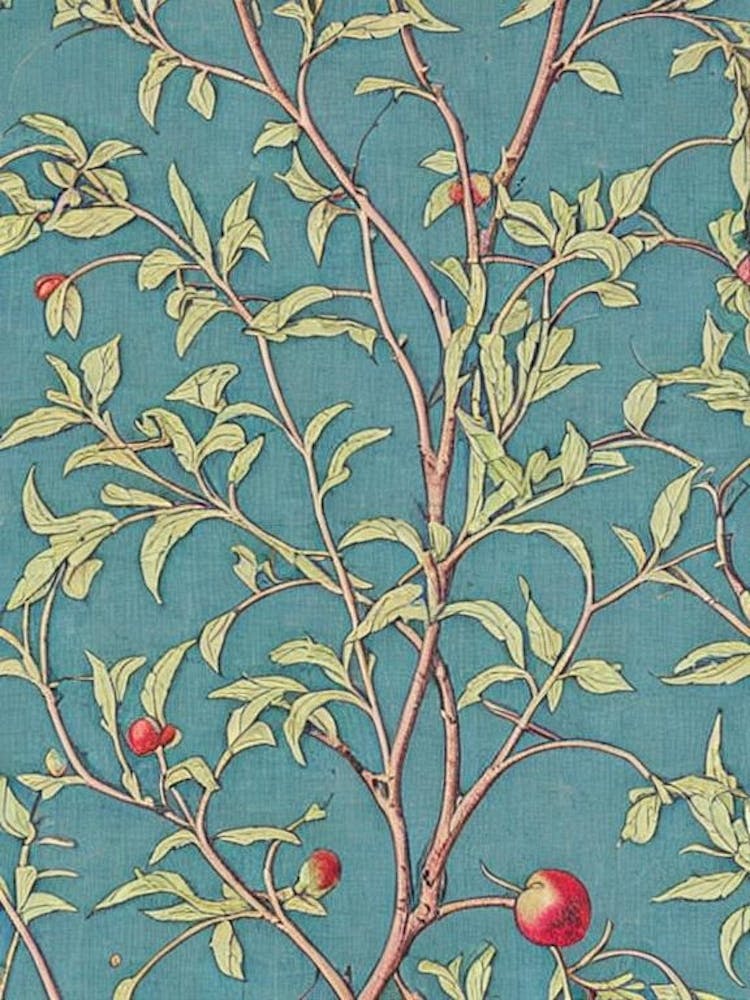 Apple tree Vintage Botanical