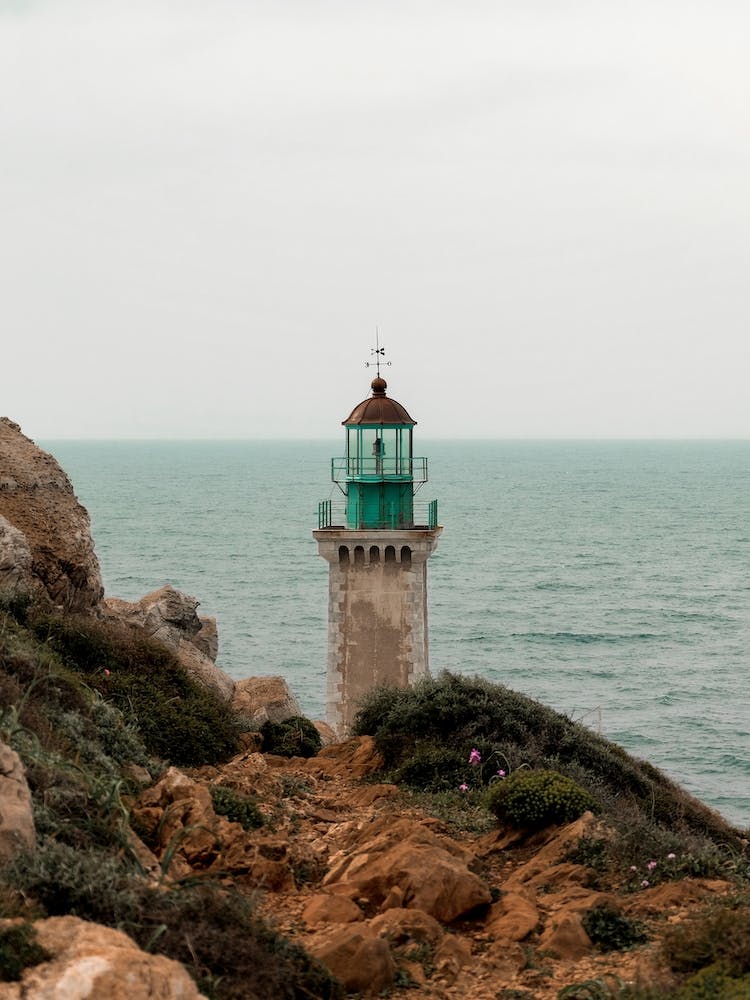 Old Lighthouse In Greece