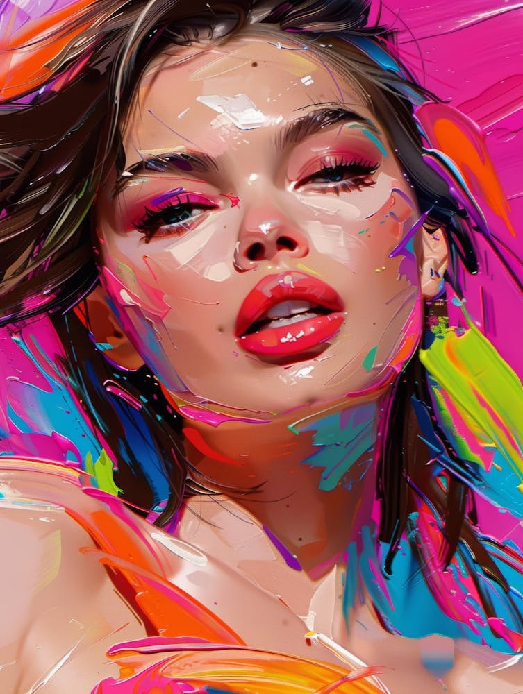 Girl In The Pink Dress