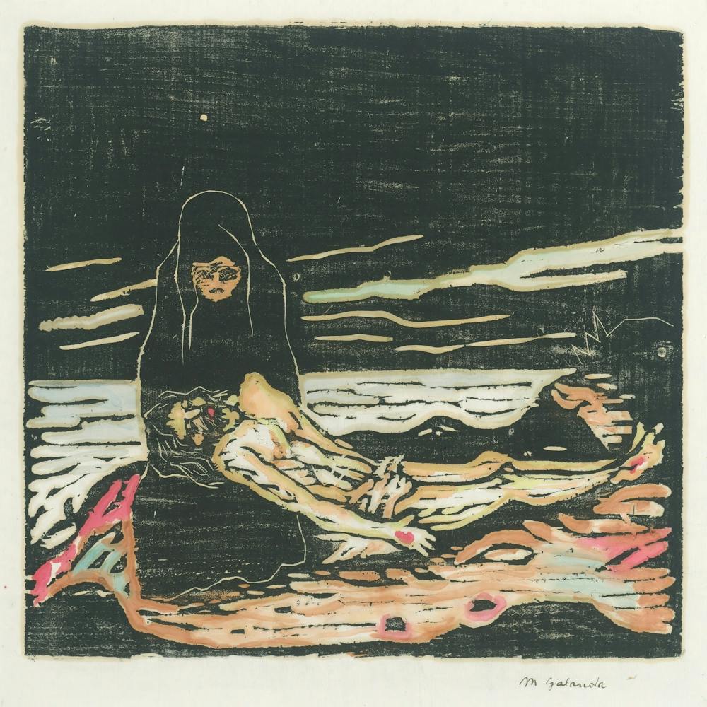 Pieta, Mikuláš Galanda