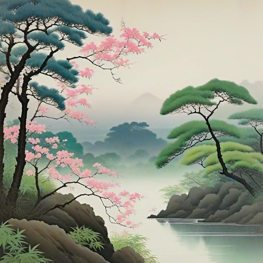 Japanische Landschaft 3