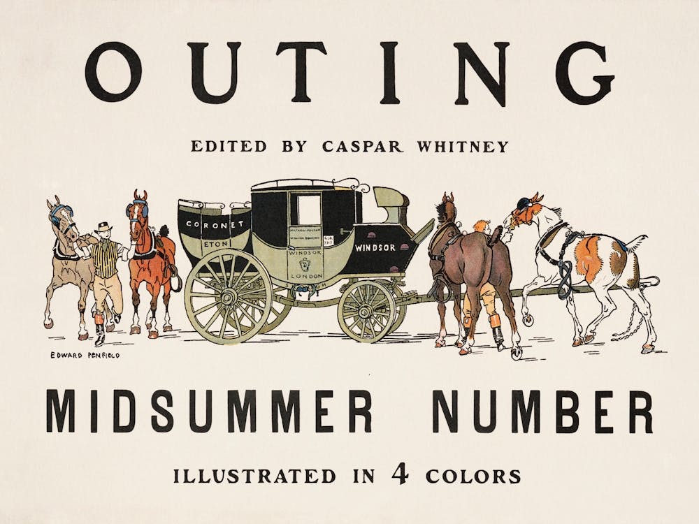 Outing Edited By Caspar Whitney, Edward Penfield (2)