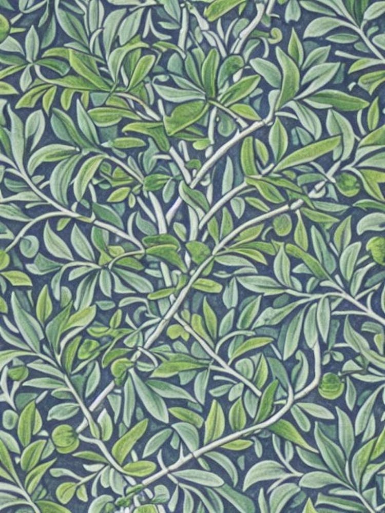 Olive 1 Vintage Botanical Fruit