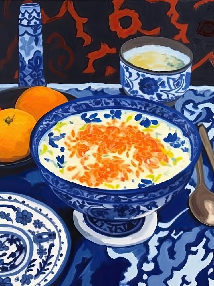 Rice Pudding Painting 4