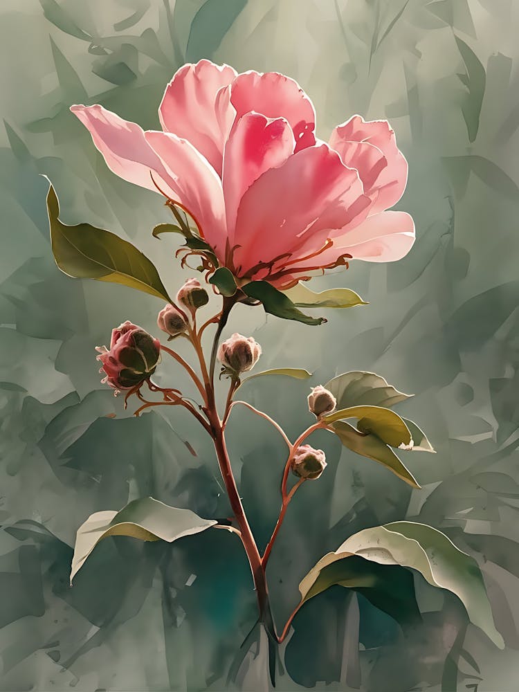 Pink Peony 1