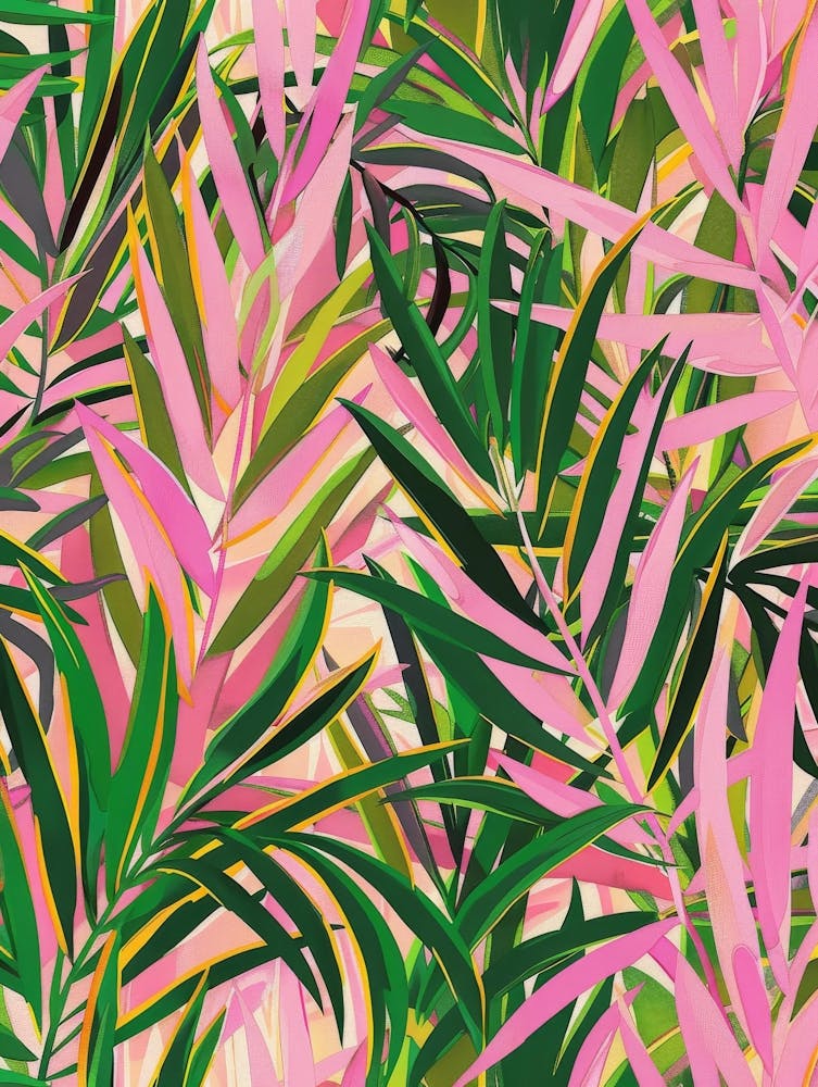 Tropical Leaves Seamless Pattern 5