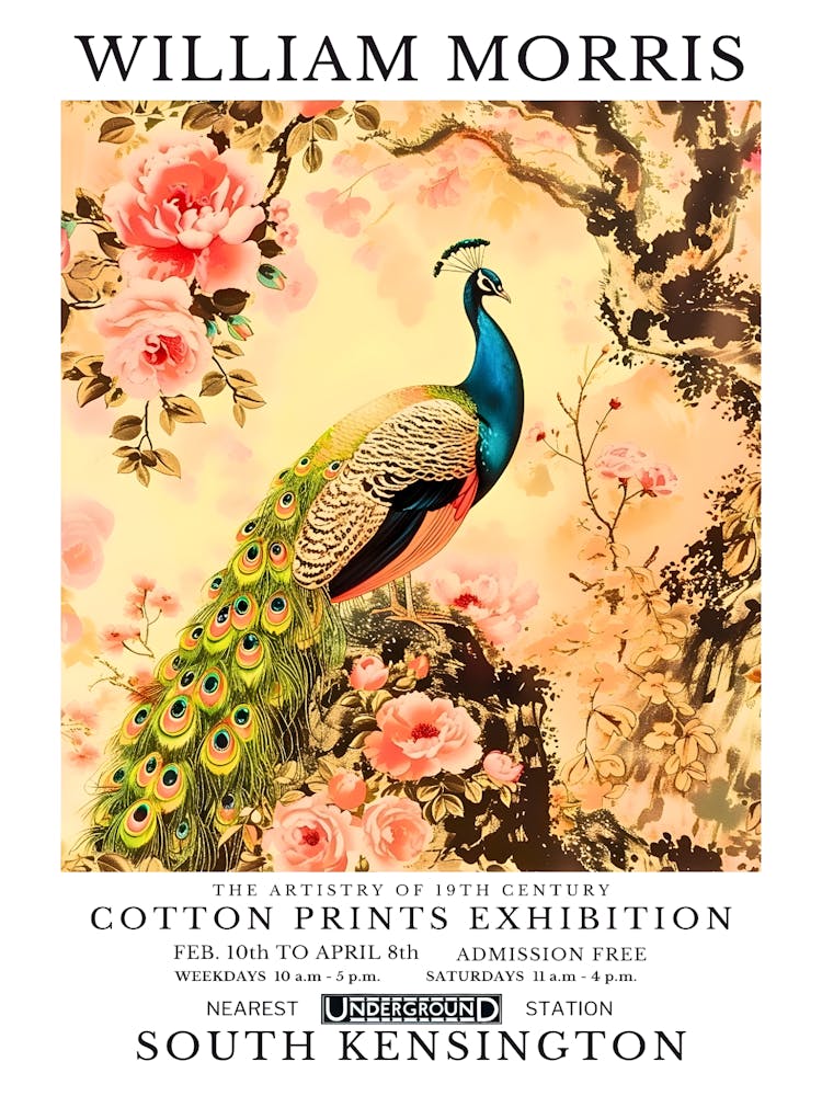 William Morris Cotton Prints Exhibition 51