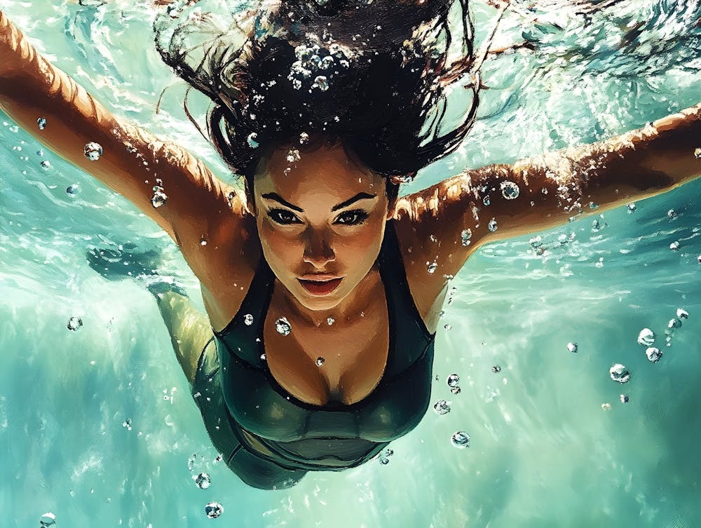 Woman Swimming 6