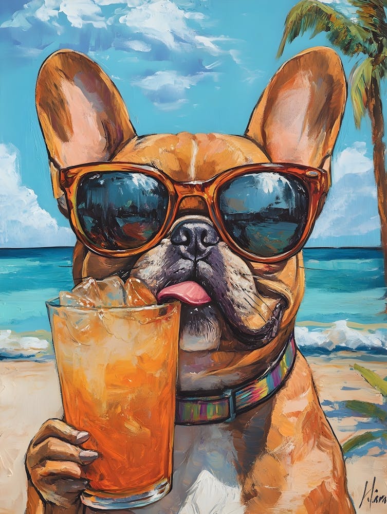 Whimsical Frenchies At The Bar 33