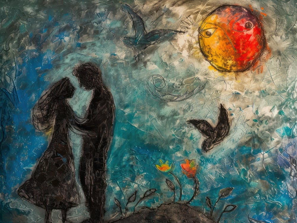 Contemporary Artwork Inspired By Marc Chagall 3