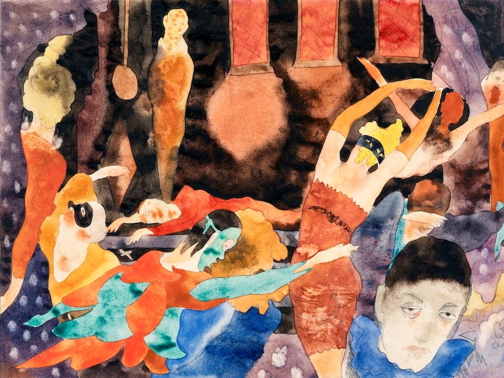 The Masque Of The Red Death, Charles Demuth