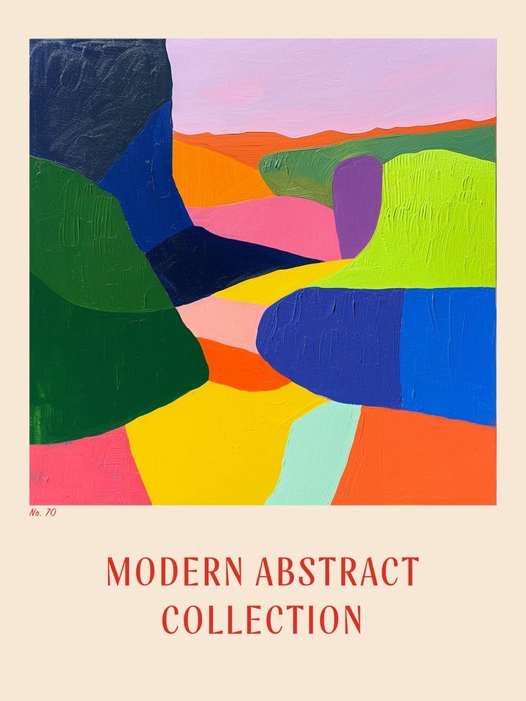 Modern Abstract Collection Poster 70