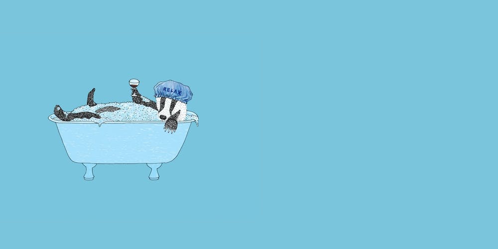 Bubble Bath Badger