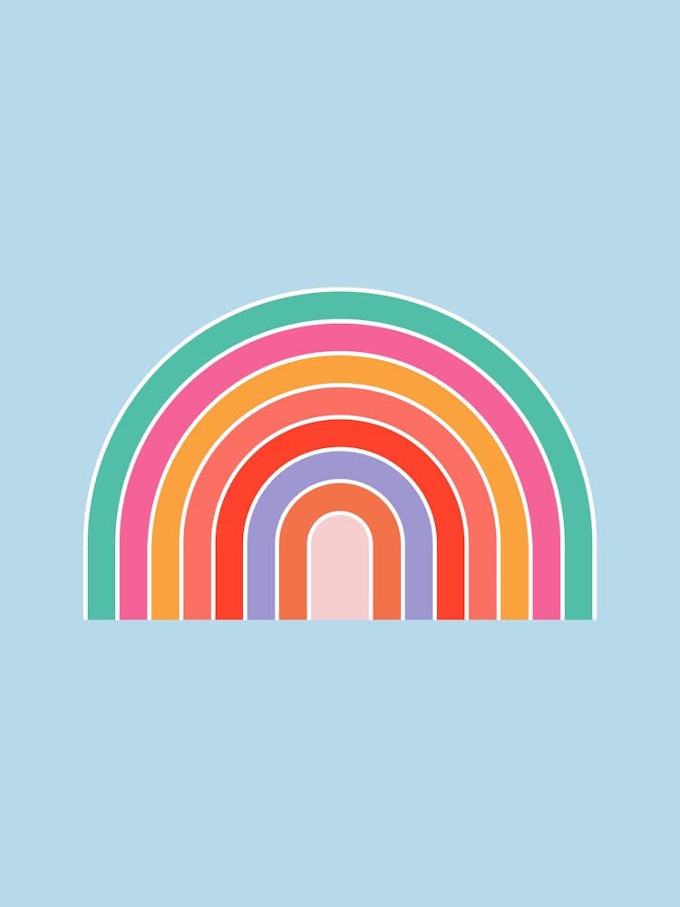 Colorful Rainbow 1