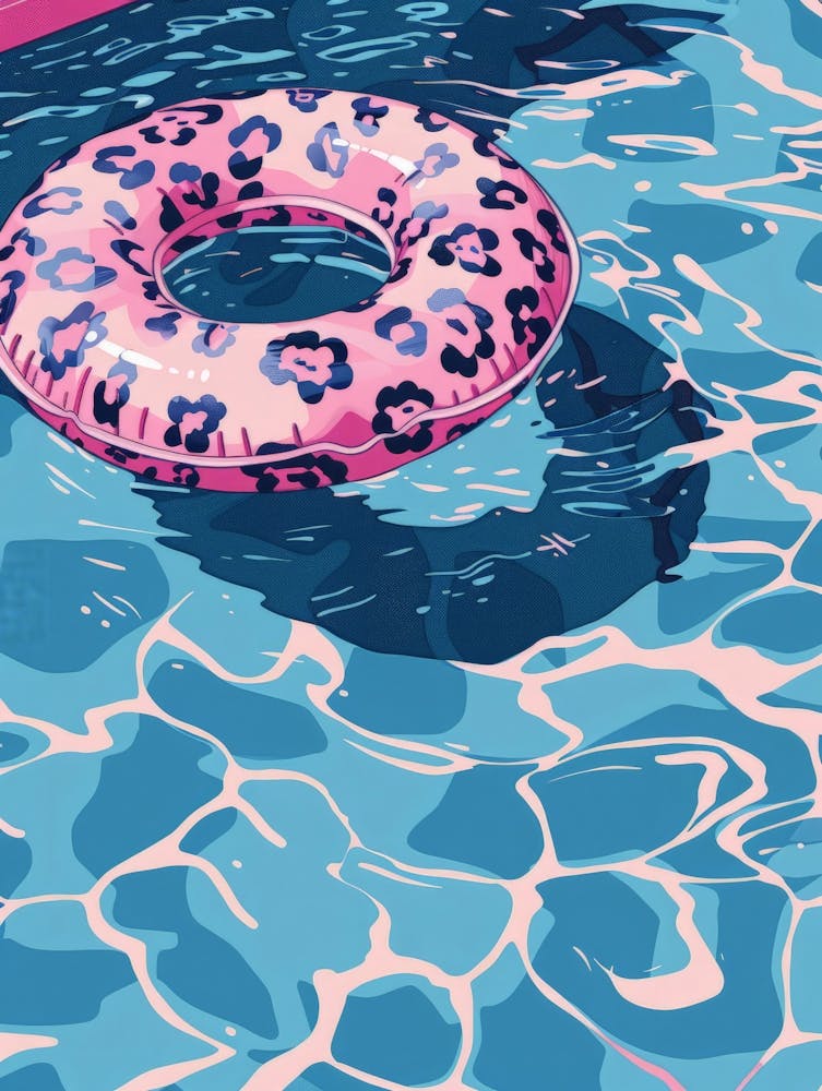 Pink Pool Float
